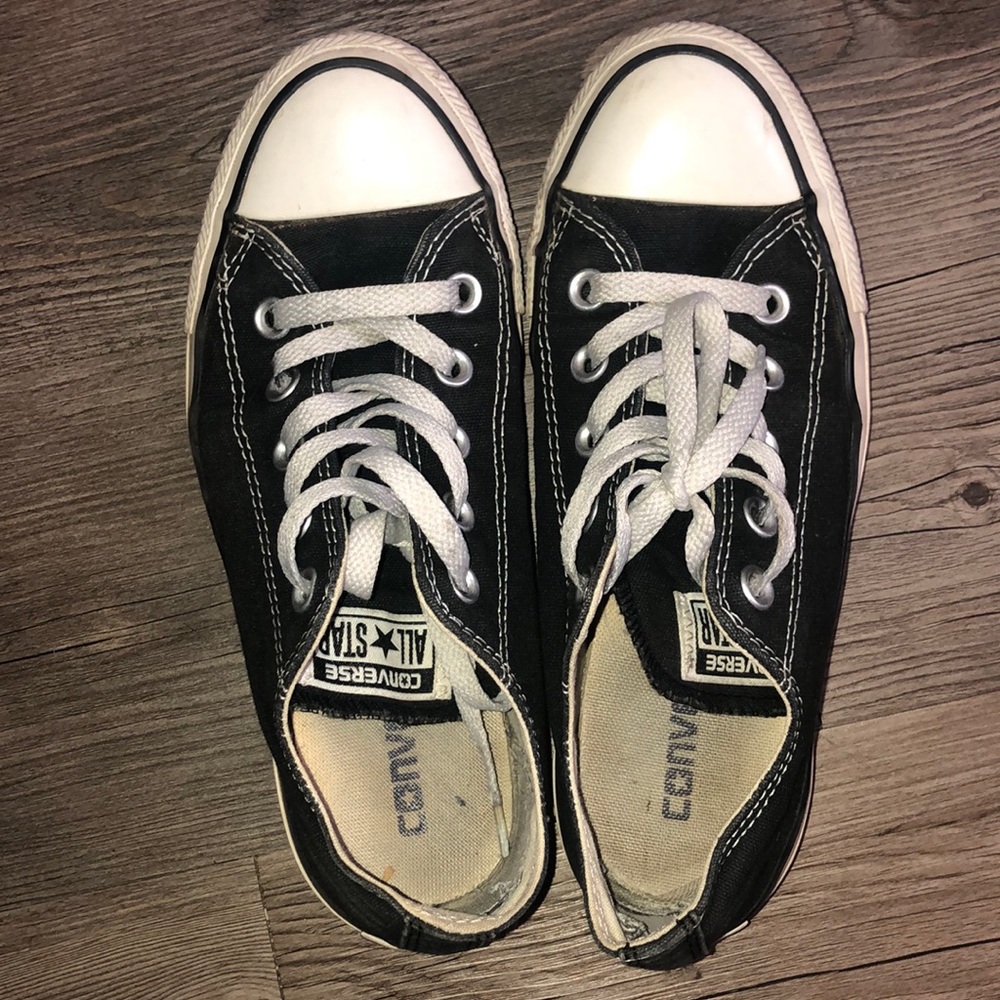 Black converse